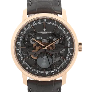 ヴァシュロン・コンスタンタン トラディショナル コンプリートカレンダー オープンフェイス