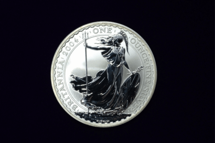 1オンス銀貨（ブリタニア銀貨）